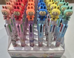 CRAYON À 6 COULEURS - LABUBU ASST